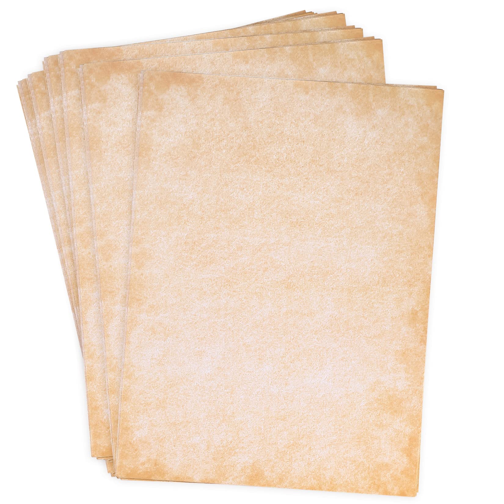 Tomoyuki 70 Sheets Vintage Letter Papers, DIN A4 Old Looking